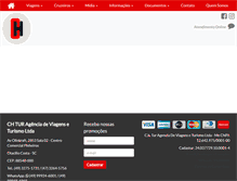 Tablet Screenshot of chtur.com.br